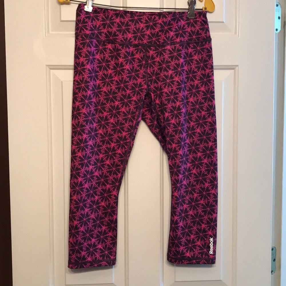 Reebok capri workout pants